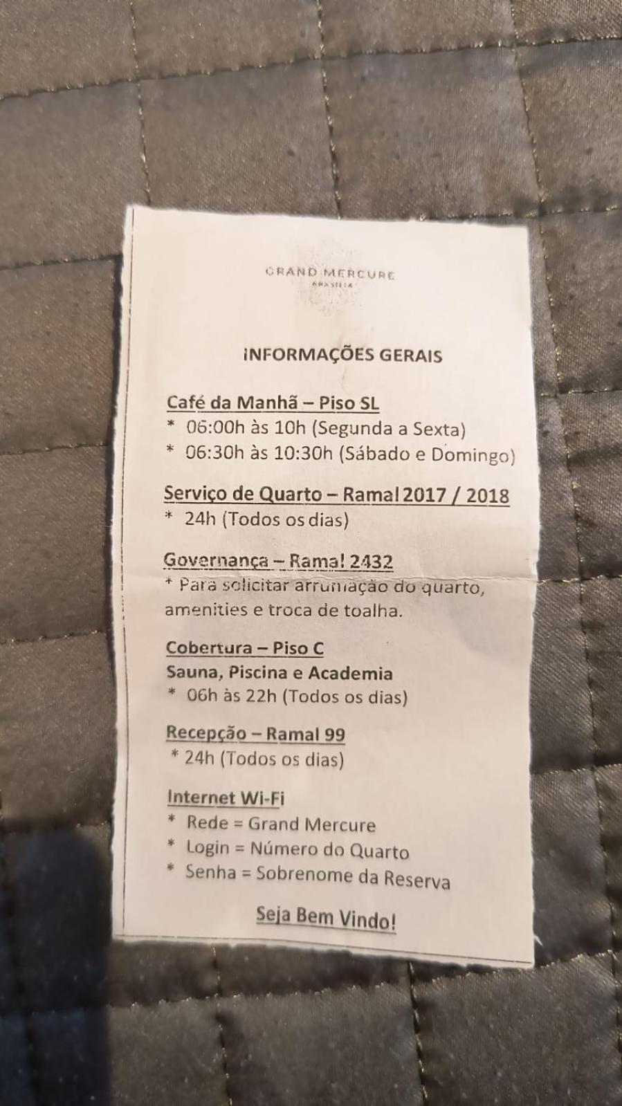 Hotel Grand Mercure Flat Particular Com Varanda, Garagem E Wi-Fi Brasilia Exterior foto